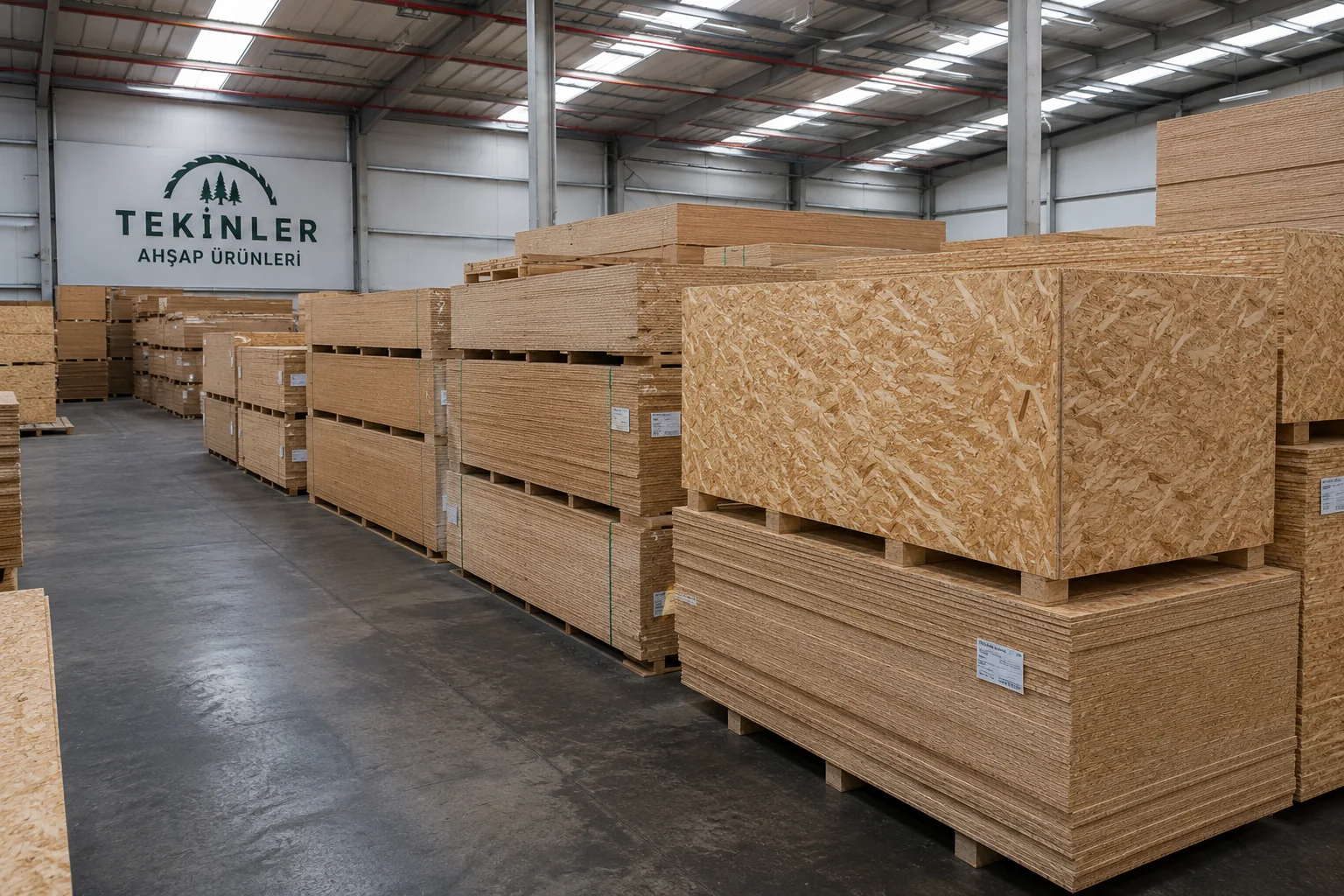 OSB stok alanı